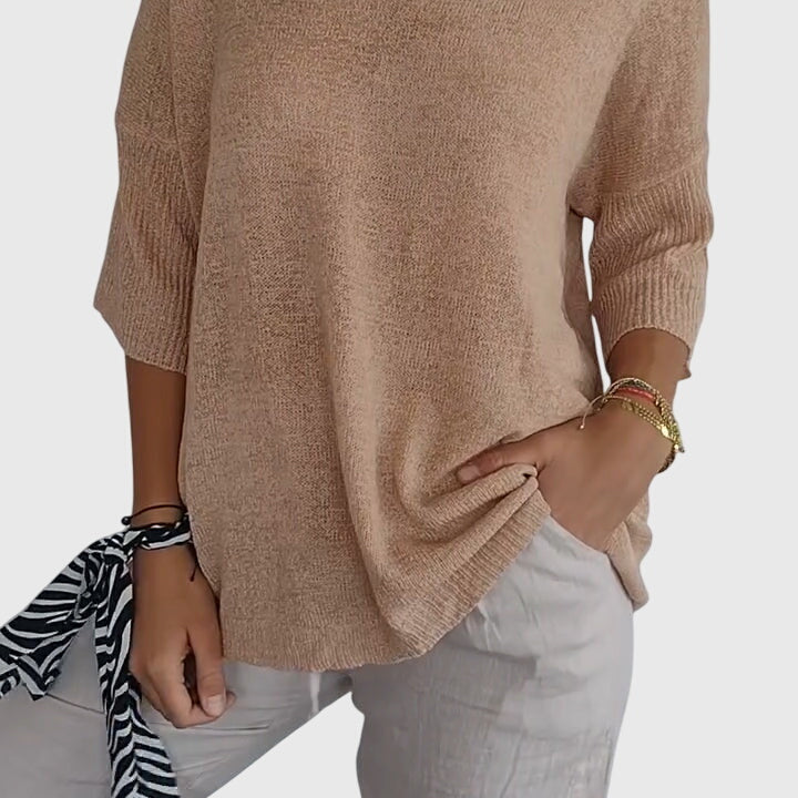 Caroline | Elegante Top met V-Hals