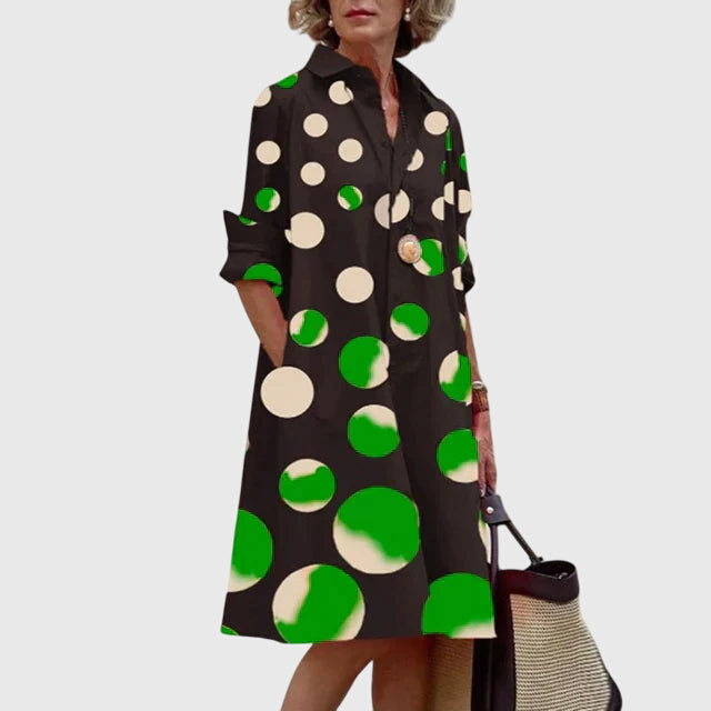 Lieke | Elegante Jurk Met Zakken