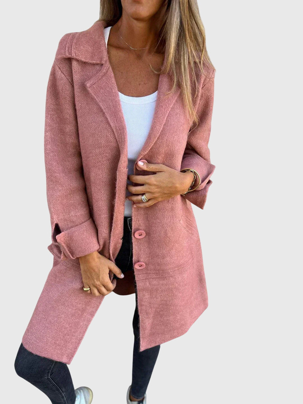 Lisa | Blazer met Knopen