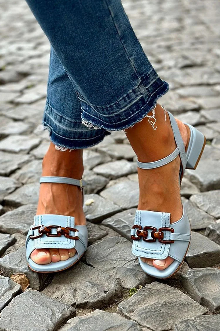 Azzurra | Eleganza Costiera Sandals