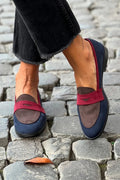 Sylvie - Bicolor Elegante Mocassin