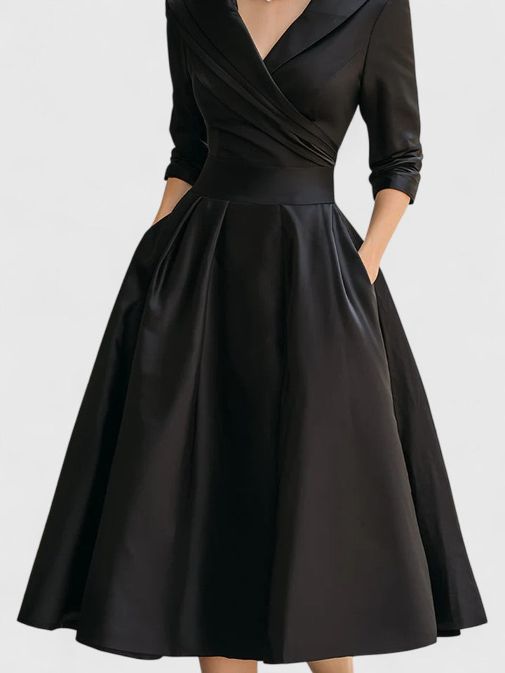 Leonore | Elegante Midi Jurk