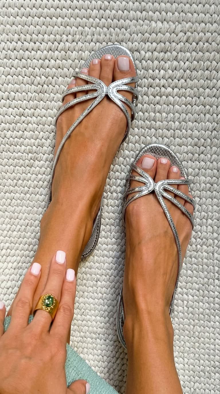 Ginevra | Elegante Gouden Sandalen voor de Zomer