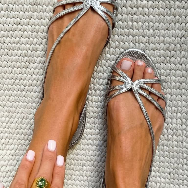 Ginevra | Elegante Gouden Sandalen voor de Zomer