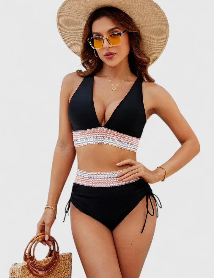 Yara | Elegante Hoge Bikini Set