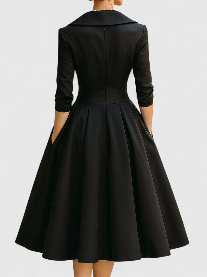 Leonore | Elegante Midi Jurk