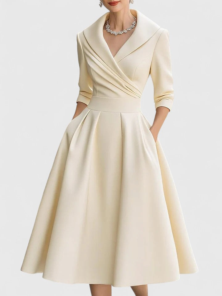 Leonore | Elegante Midi Jurk