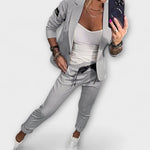 Greta | Elegante Set van Top, Jas en Broek