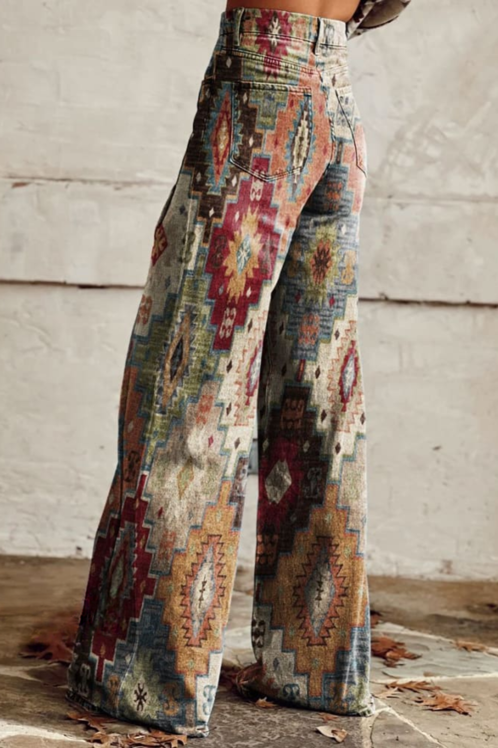 Juliette | Zachte Geprinte Broek