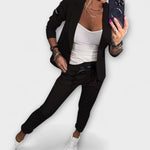 Greta | Elegant Set van Top, Jas en Broek