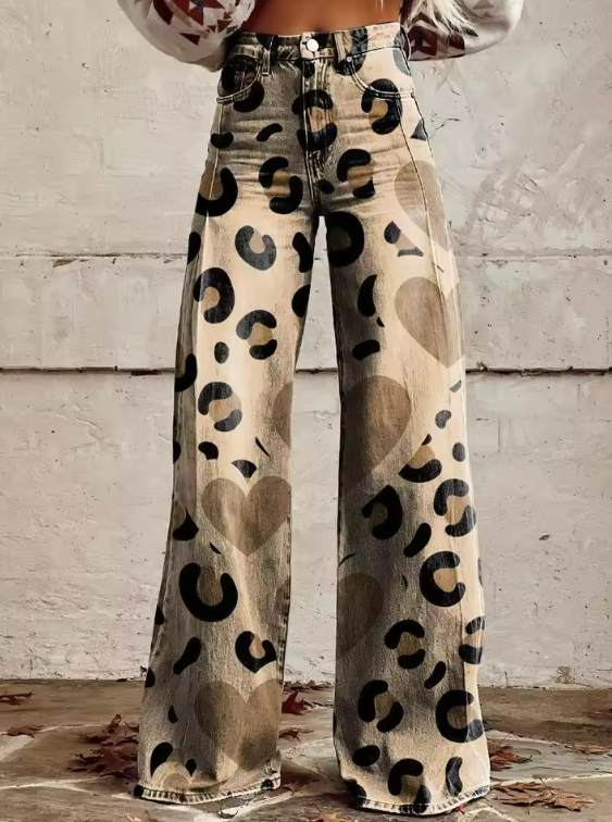 Odette | Authentieke Geprinte Broek