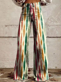 Olivia | Natuurlijke Geprinte Broek
