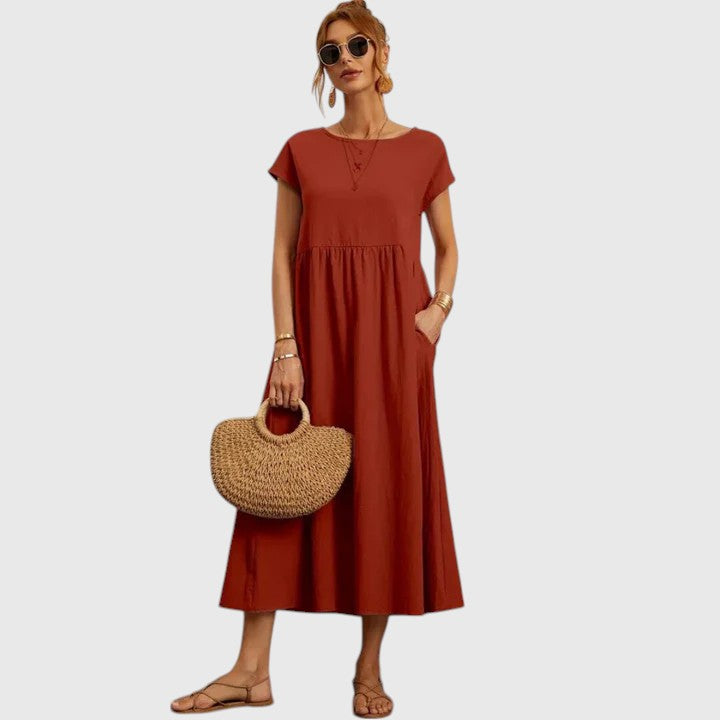 Aaltje | Comfortabele Midi Jurk
