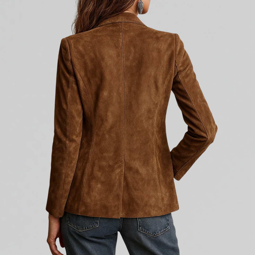Floor | Blazer van Zacht Suède