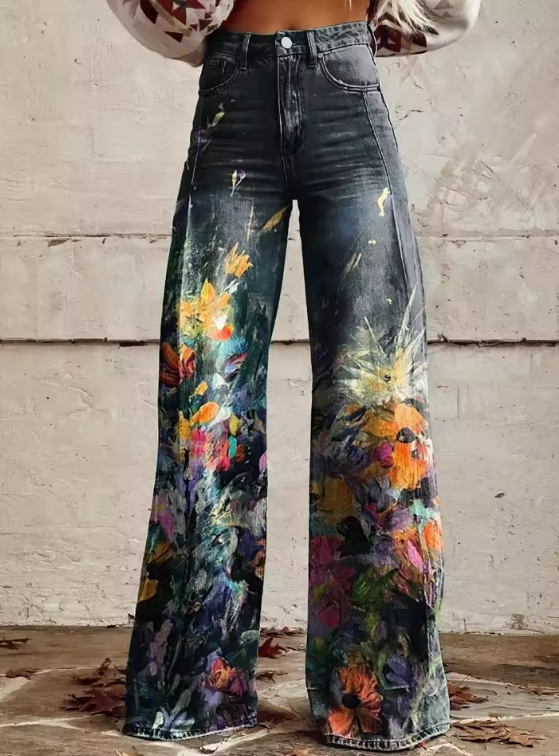 Monique | Vrije Motief Broek