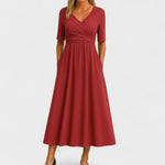 Phoebe | Elegante Midi Jurk