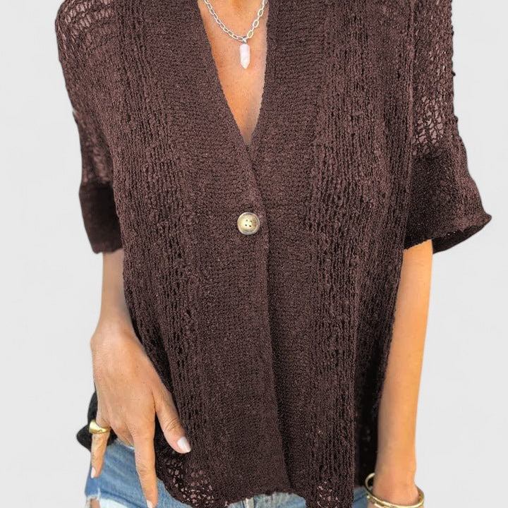 Ineke | Elegante Gebreide Blouse
