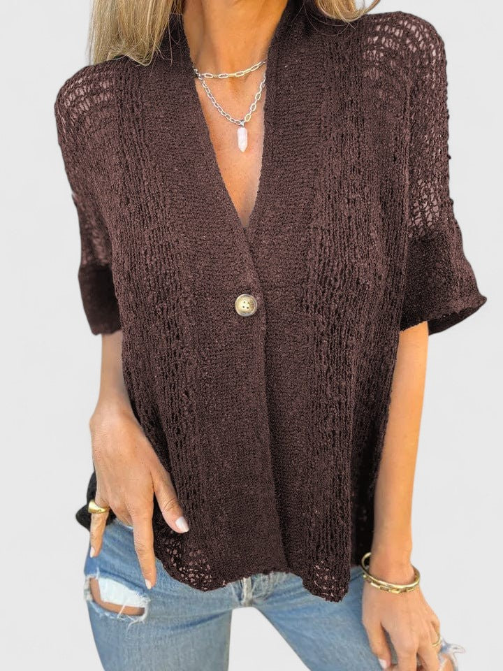 Ineke | Elegante Gebreide Blouse
