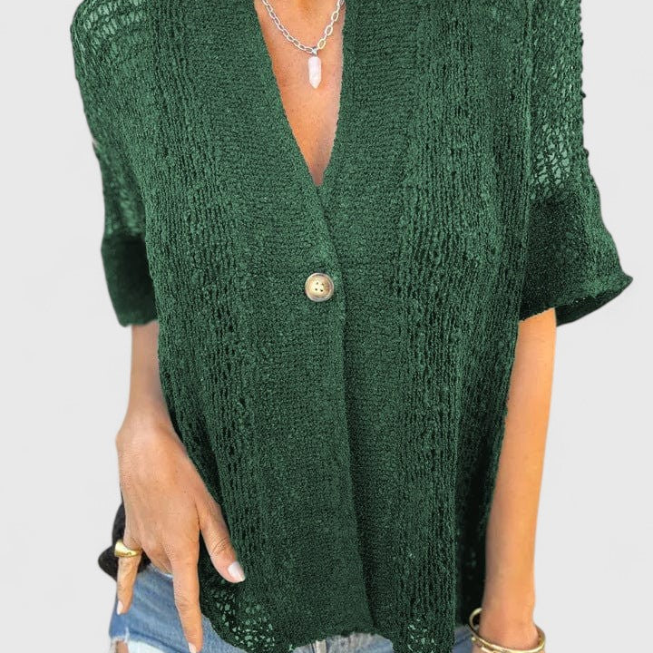 Ineke | Elegante Gebreide Blouse