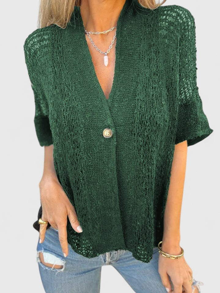 Ineke | Elegante Gebreide Blouse