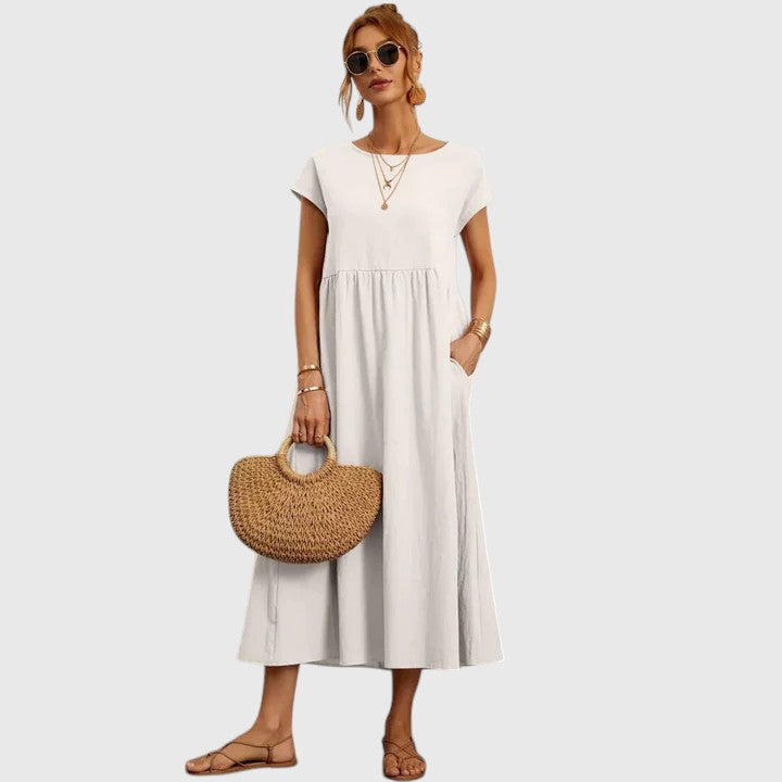 Aaltje | Comfortabele Midi Jurk