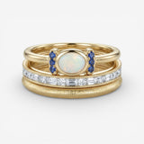 Oprah - Vintage Gouden Ringenset