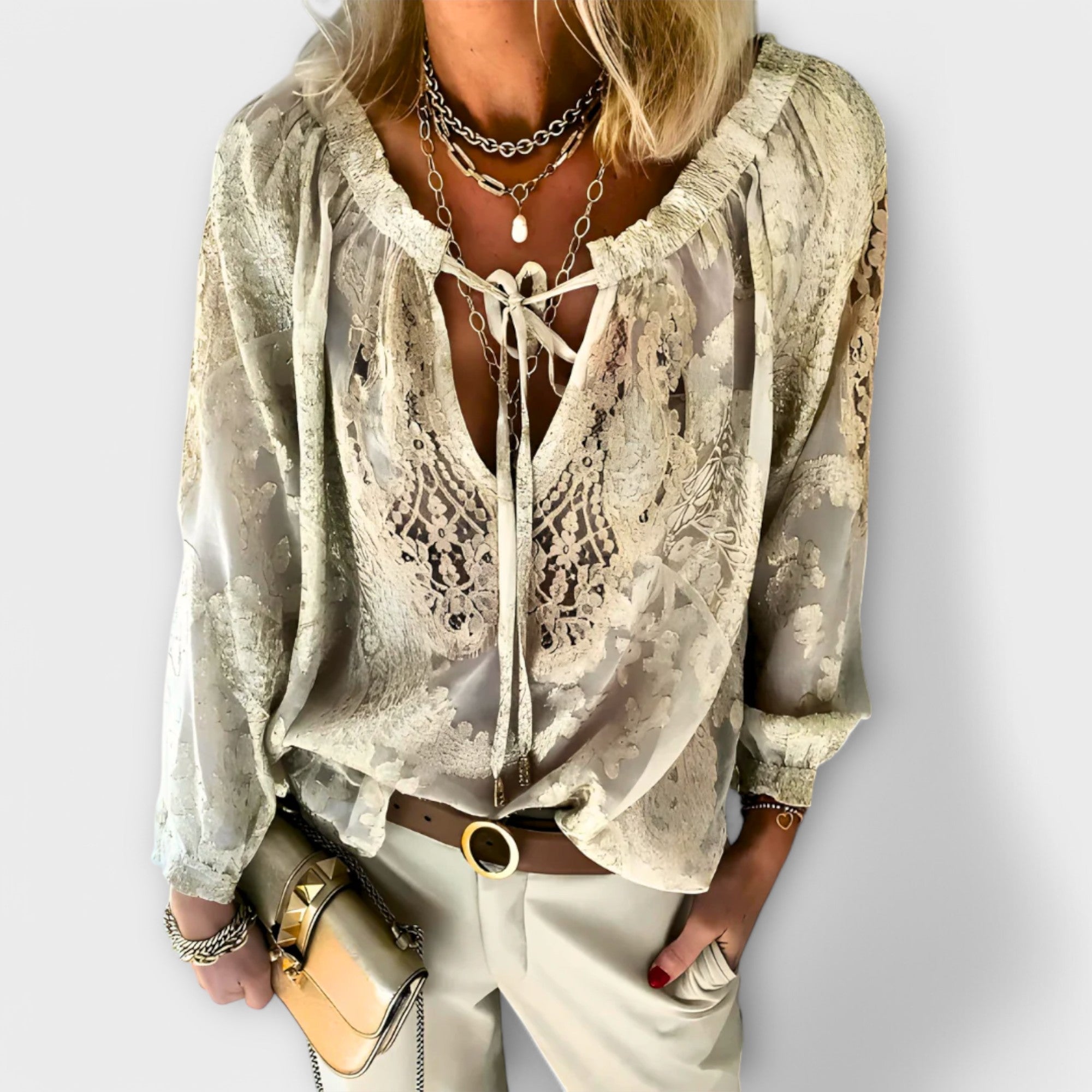 Monique | Verfijnde Blouse