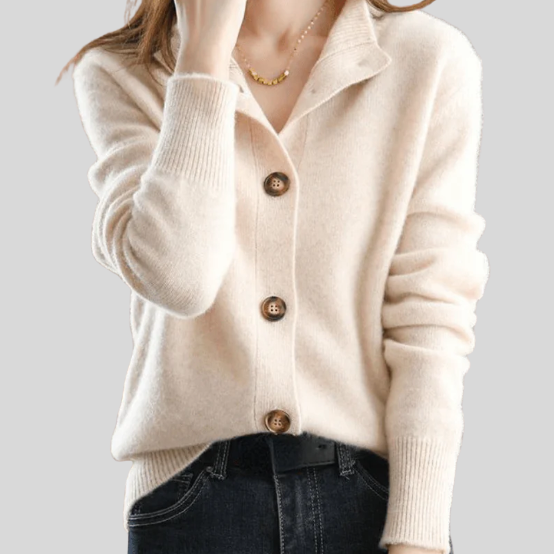 Luna | Retro Stijl Kasjmier Vest
