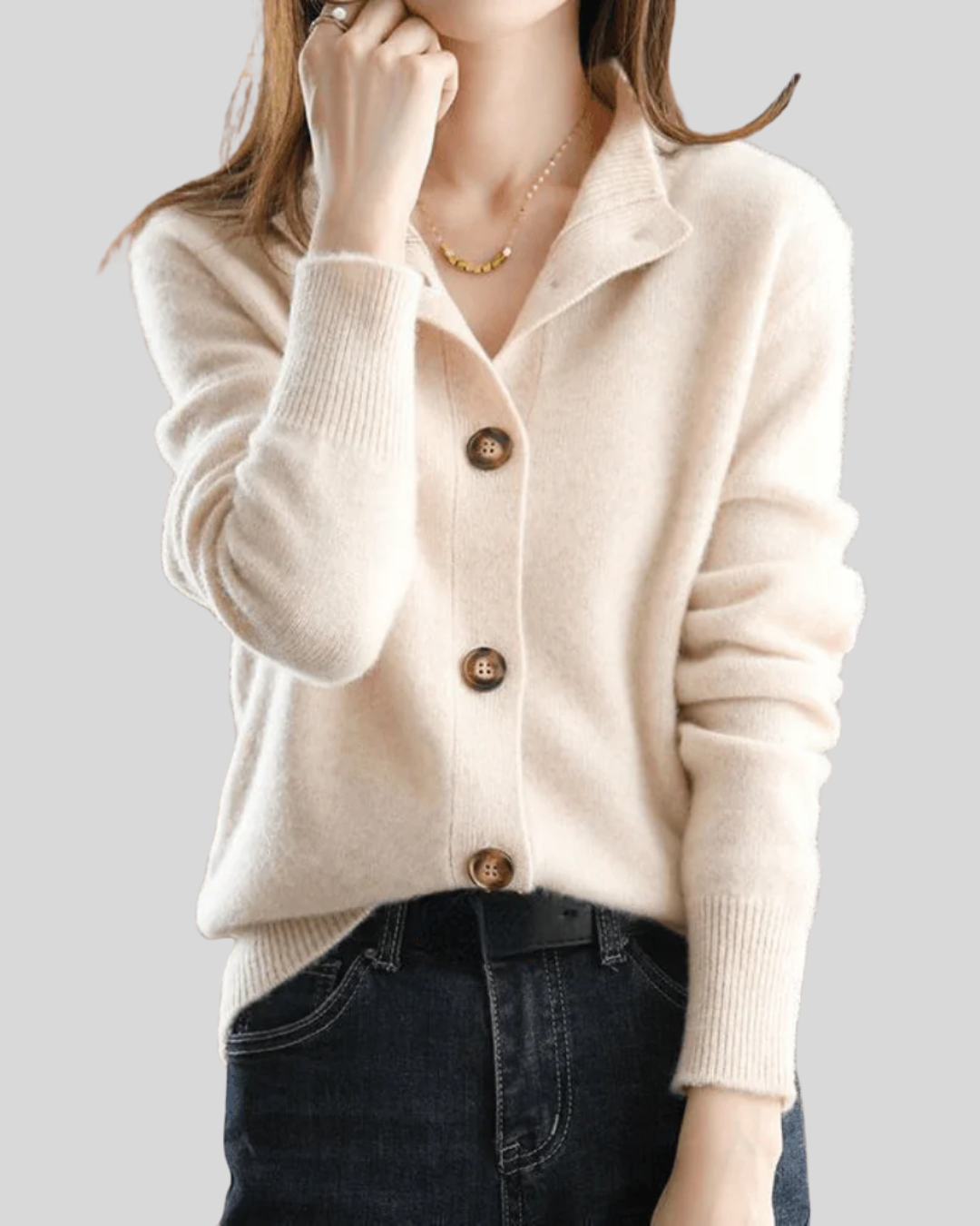 Luna | Retro Stijl Kasjmier Vest