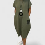 Moniek | Comfortabele Midi Jurk