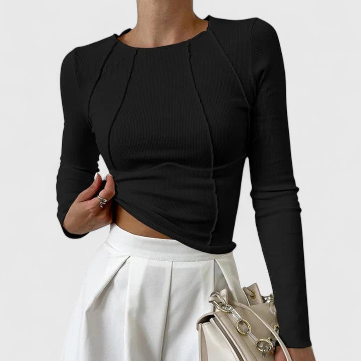 Ria | Comfortabele Lange Mouwen Top