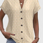 Rebecca | Comfortabele V-Hals Blouse