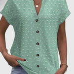 Rebecca | Comfortabele V-Hals Blouse