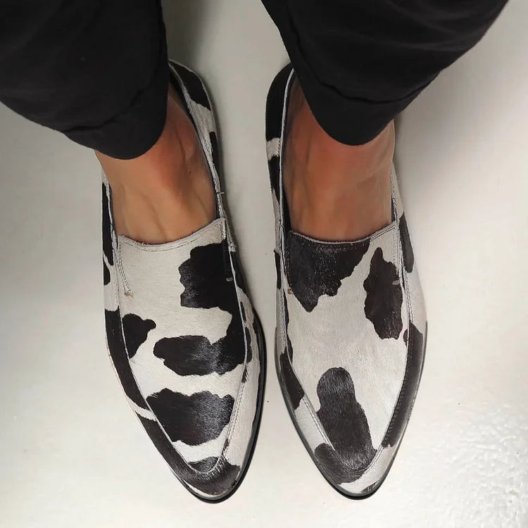Becca - Vachtprint Schoenen