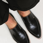 Thalia - Minimalistische Geprofileerde Mocassins