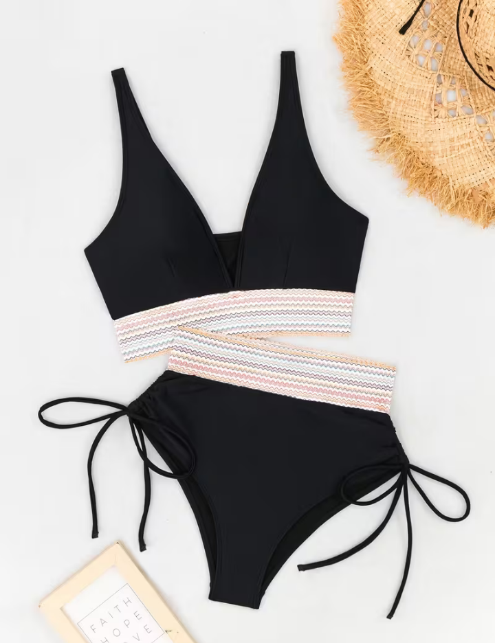 Yara | Elegante Hoge Bikini Set