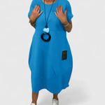 Moniek | Comfortabele Midi Jurk