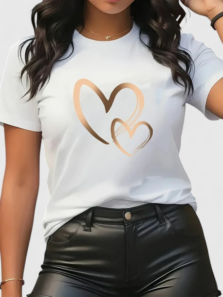 Tineke | Comfortabele Korte Mouwen T-Shirt
