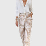 Lottie | Elegante Broeken + Blouse & Riem Gratis