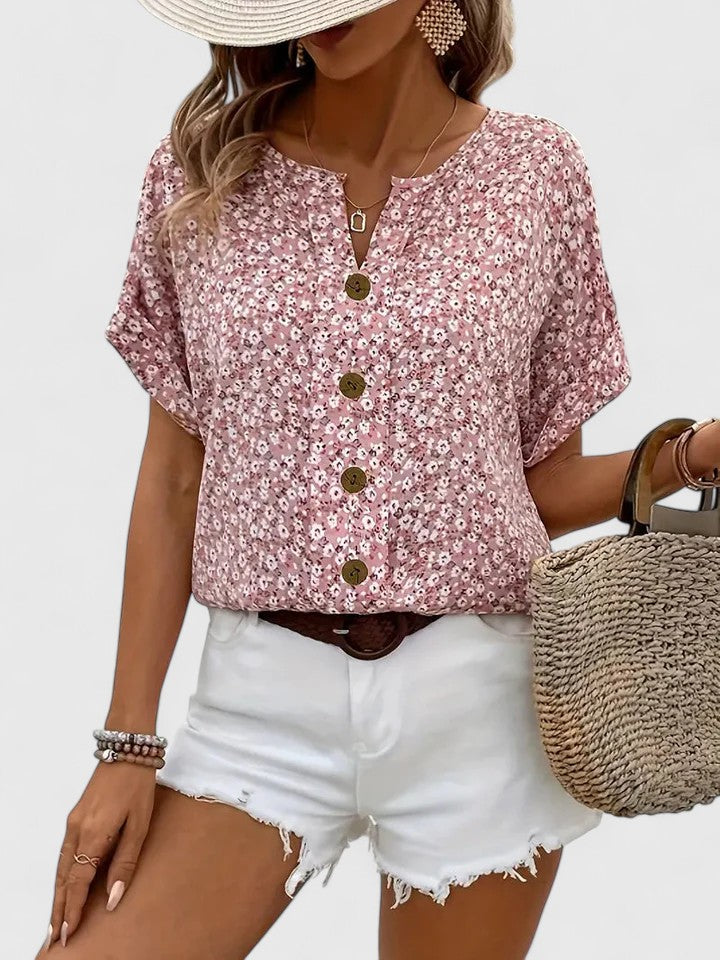 Christel | Elegante Bloemen Top voor de Zomer