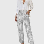 Lottie | Elegante Broeken + Blouse & Riem Gratis
