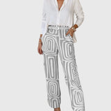 Lottie | Elegante Broeken + Blouse & Riem Gratis