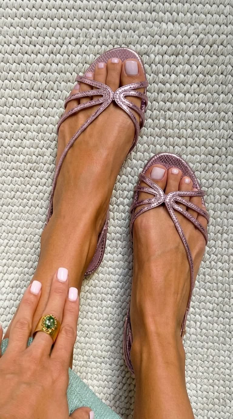 Ginevra | Elegante Gouden Sandalen voor de Zomer