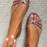 Ginevra | Elegante Gouden Sandalen voor de Zomer