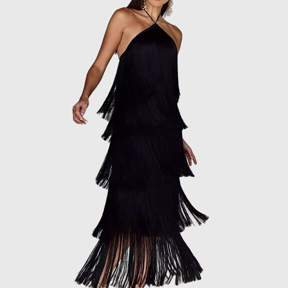 Monique | Fringe Jurk