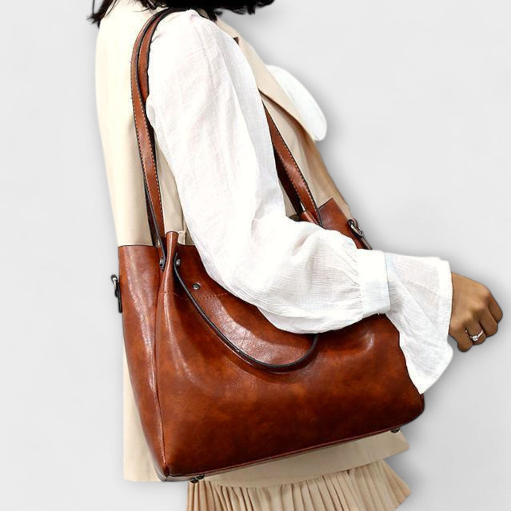 Janine | Set van vintage tassen in 4 delen