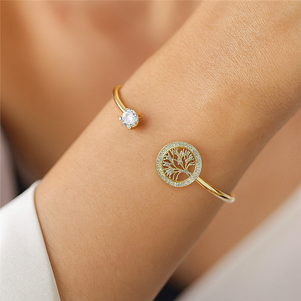 Sarah – Verstelbare Armband Levensboom