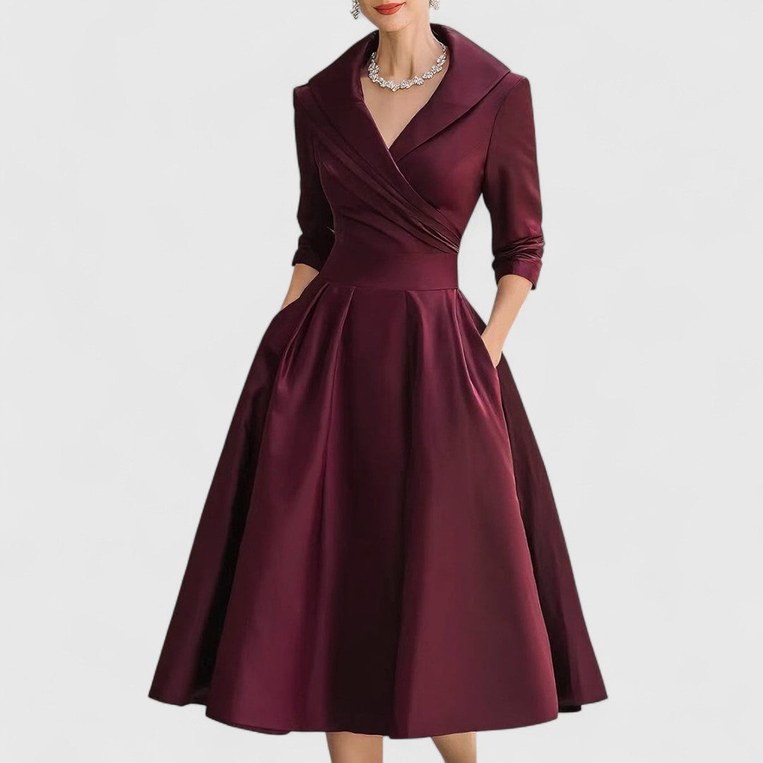 Vera | Elegante Midi Jurk