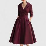 Vera | Elegante Midi Jurk