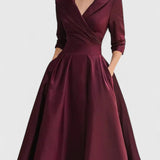 Leonore | Elegante Midi Jurk